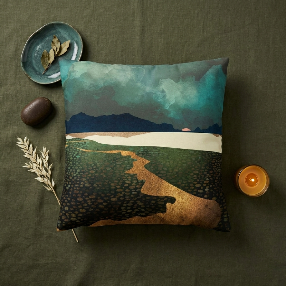 Distant Land - Decorative Pillow Cover