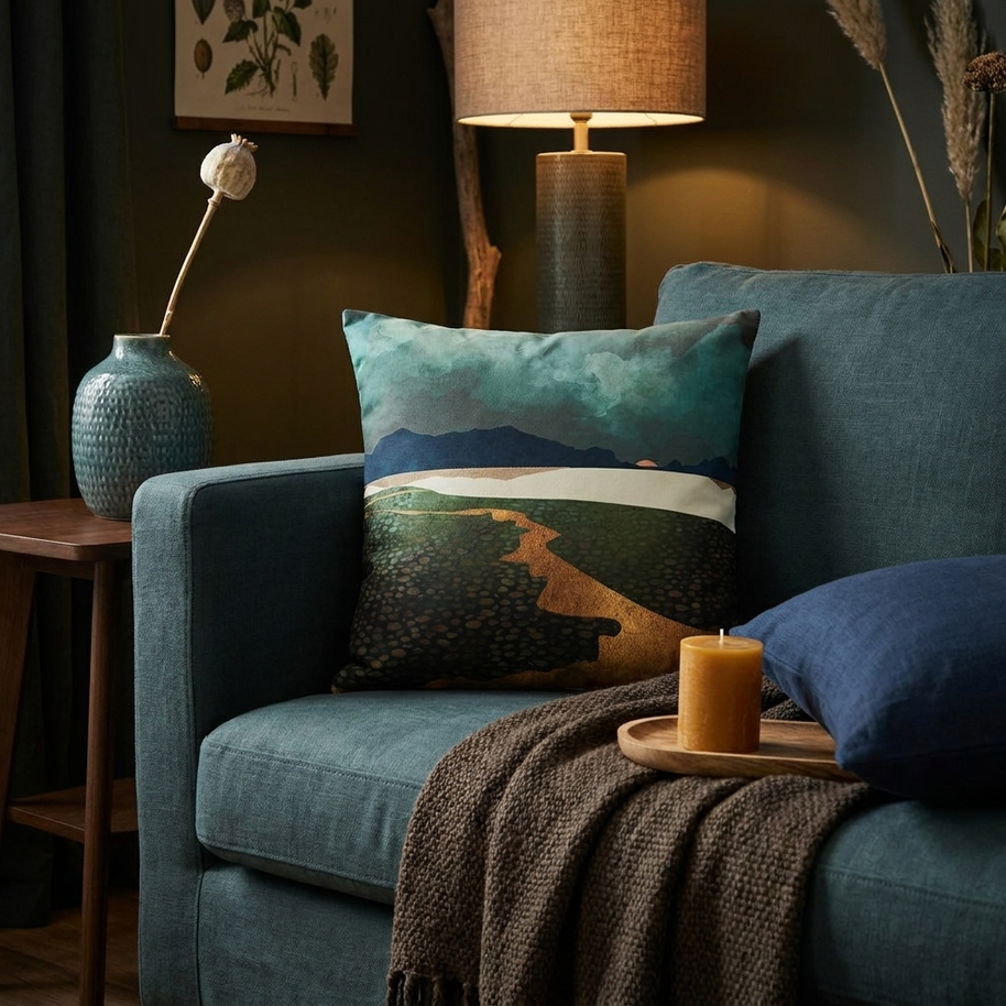Distant Land - Decorative Pillow Cover