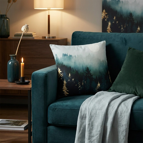 Forest Glow - Decorative Pillow Cover