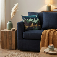 Star Forest Reflection - Decorative Pillow Cover
