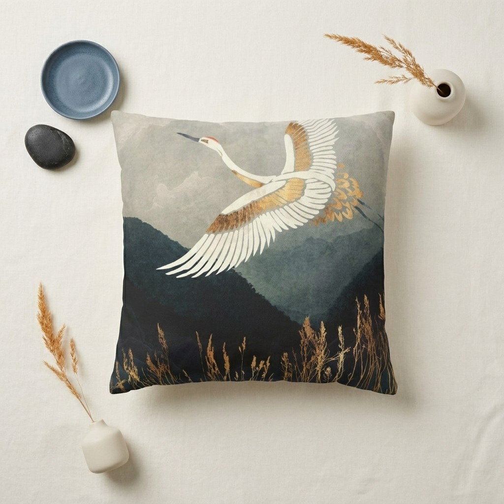 Elegant Flight - Decorative Pillow Cover