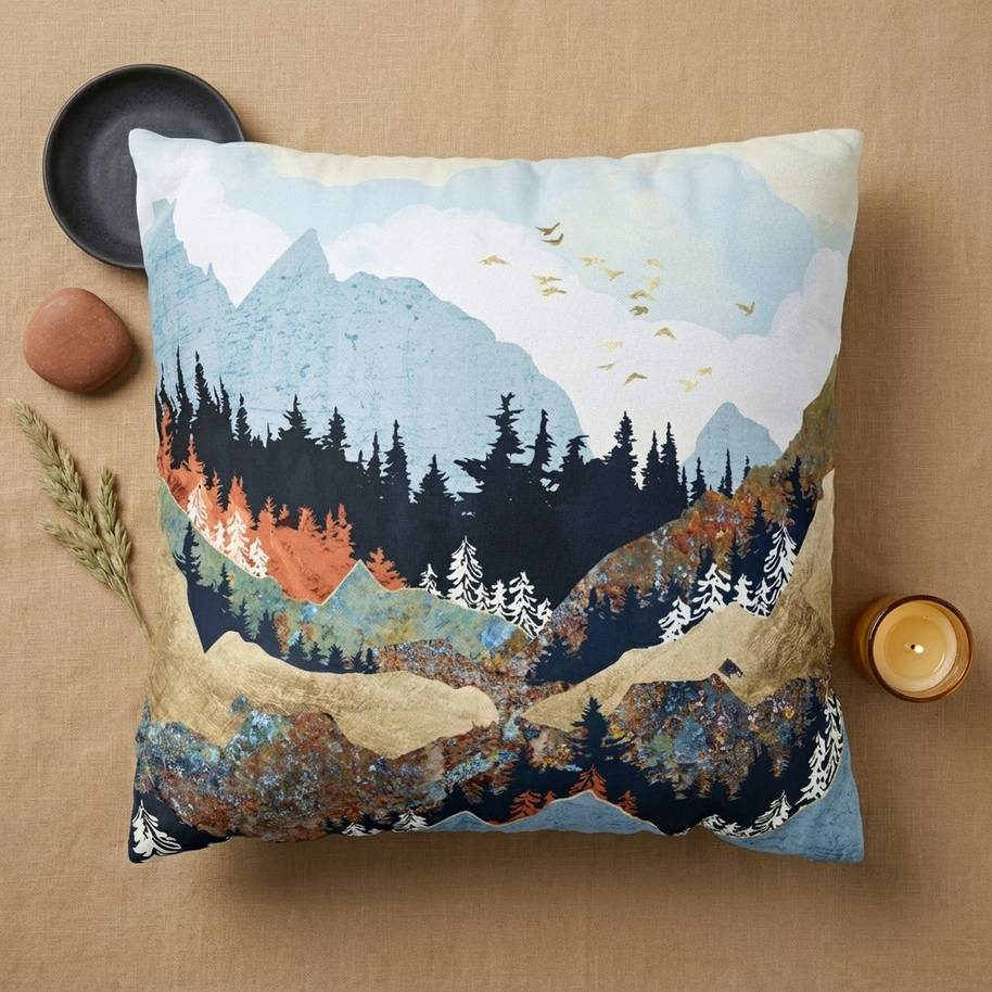 Spring Flight - Decorative Pillow Cover