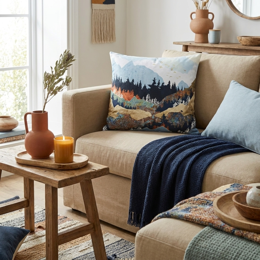 Spring Flight - Decorative Pillow Cover