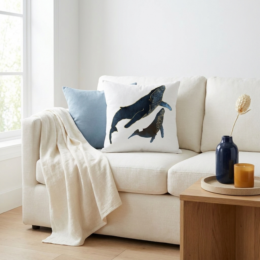 Modern Bond V - Decorative Pillow Cover