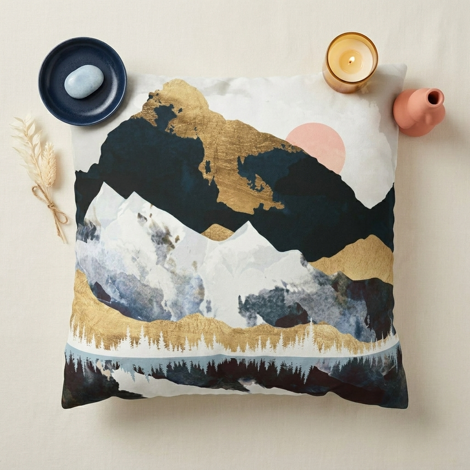 Winters Day - Decorative Pillow Cover