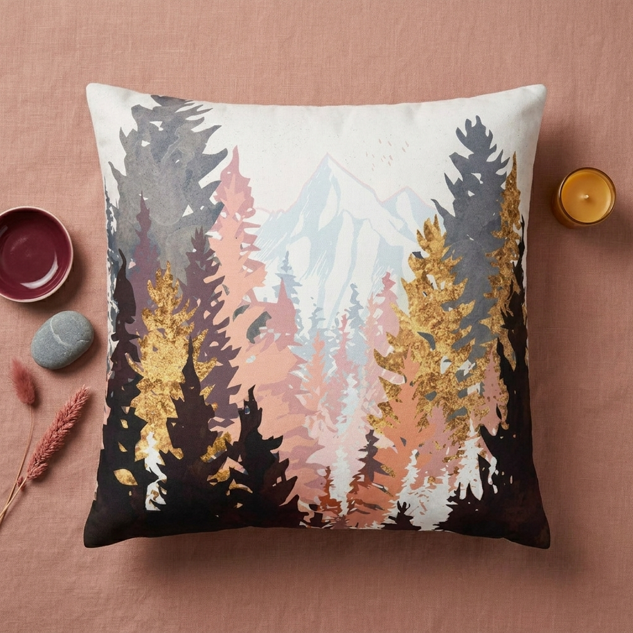 Wine Forest - Decorative Pillow Cover