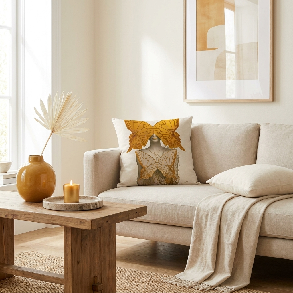 Transformation I - Decorative Pillow Cover
