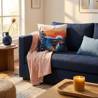 Sunset Lake - Decorative Pillow Cover