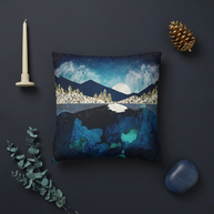 Midnight Water - Decorative Pillow Cover