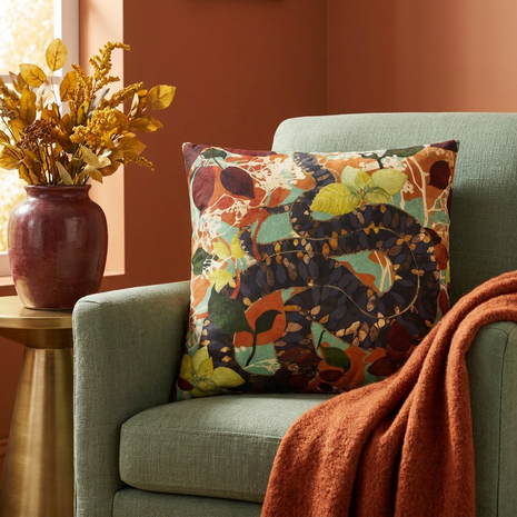 Fall Serpent Garden - Decorative Pillow Cover
