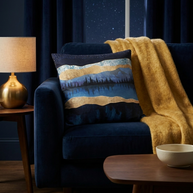 Midnight Lake - Decorative Pillow Cover