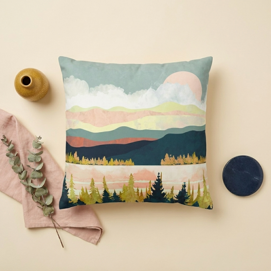Lake Forest - Decorative Pillow Cover