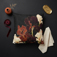 Autumn Iris - Decorative Pillow Cover