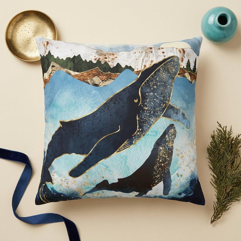 Bond V - Decorative Pillow Cover
