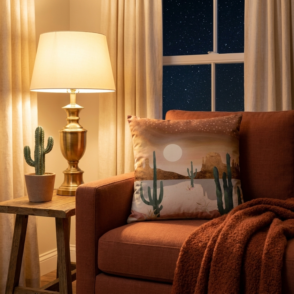 Honey Sky  - Decorative Pillow Cover