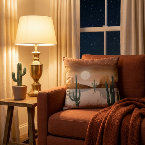Honey Sky  - Decorative Pillow Cover