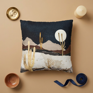 Desert View  - Decorative Pillow Cover