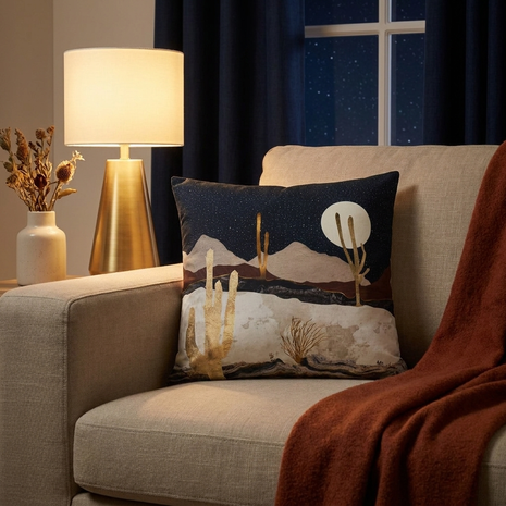 Desert View  - Decorative Pillow Cover