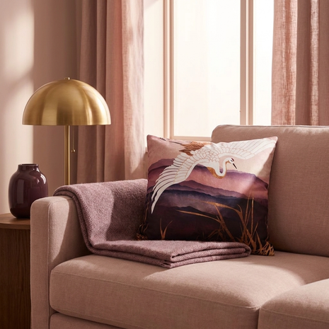 Elegant Flight III  - Decorative Pillow Cover
