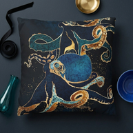 Underwater Dream IX  - Decorative Pillow Cover