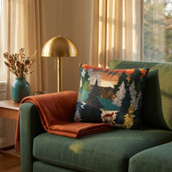 Amber Fox  - Decorative Pillow Cover