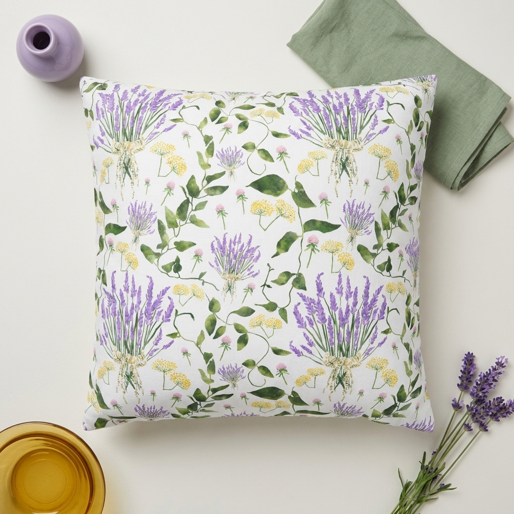 Wild Flower Bouquet - Decorative Pillow Cover
