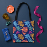 Betta Fish Color Pop - Tote Bag