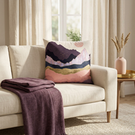 Mauve Mist - Decorative Pillow Cover