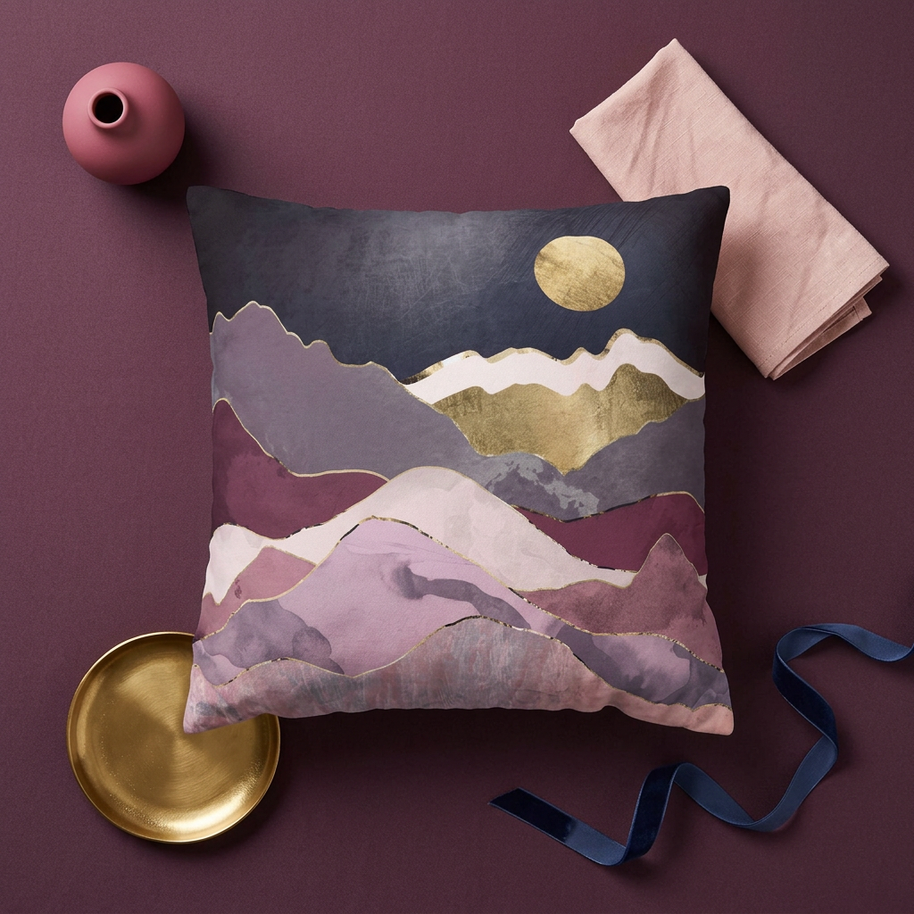 Raspberry Dream - Decorative Pillow Cover