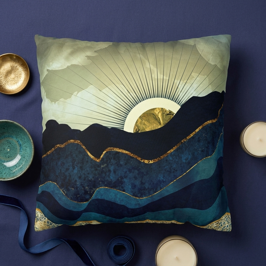 Post Eclipse - Decorative Pillow Cover