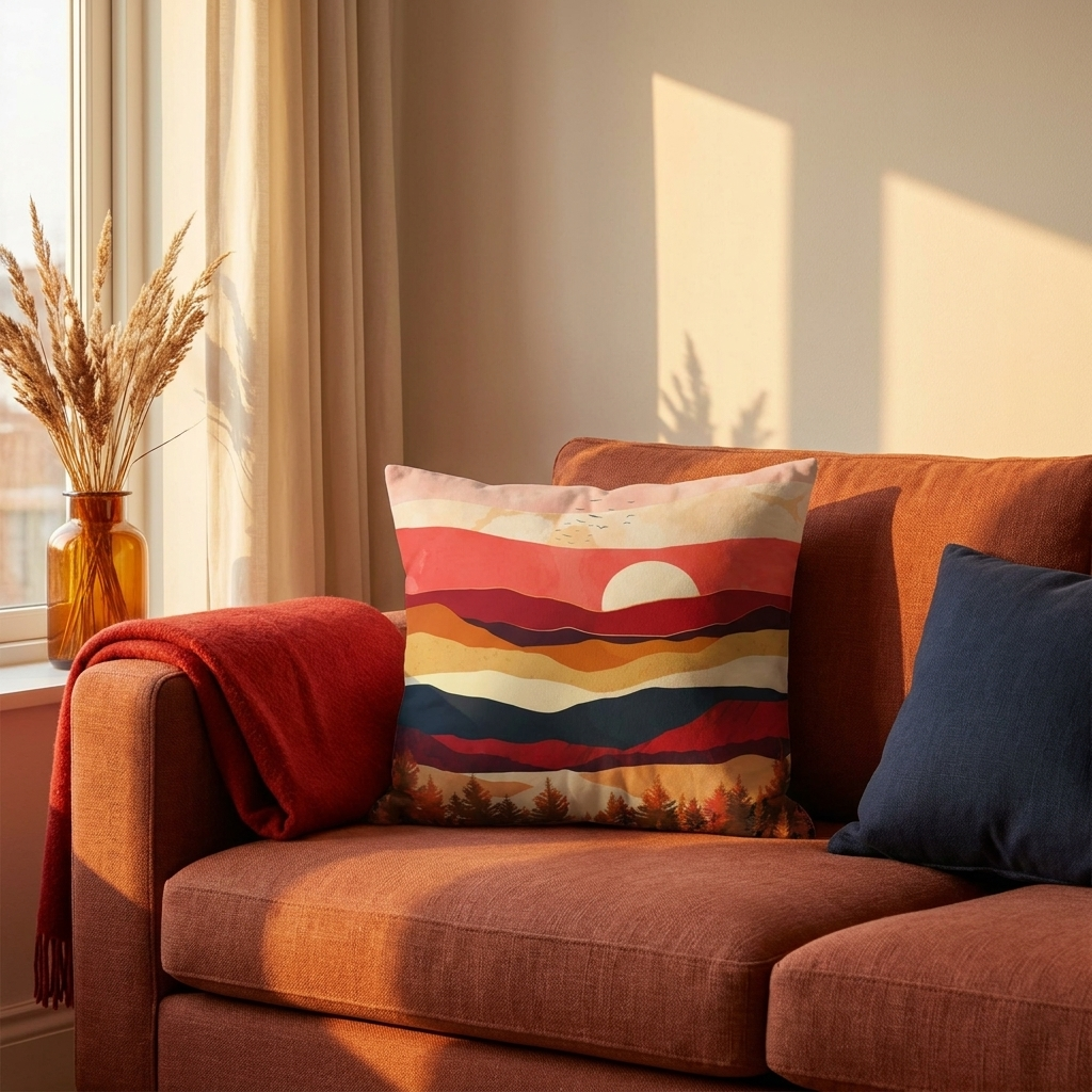 Scarlet Spring - Decorative Pillow Cover