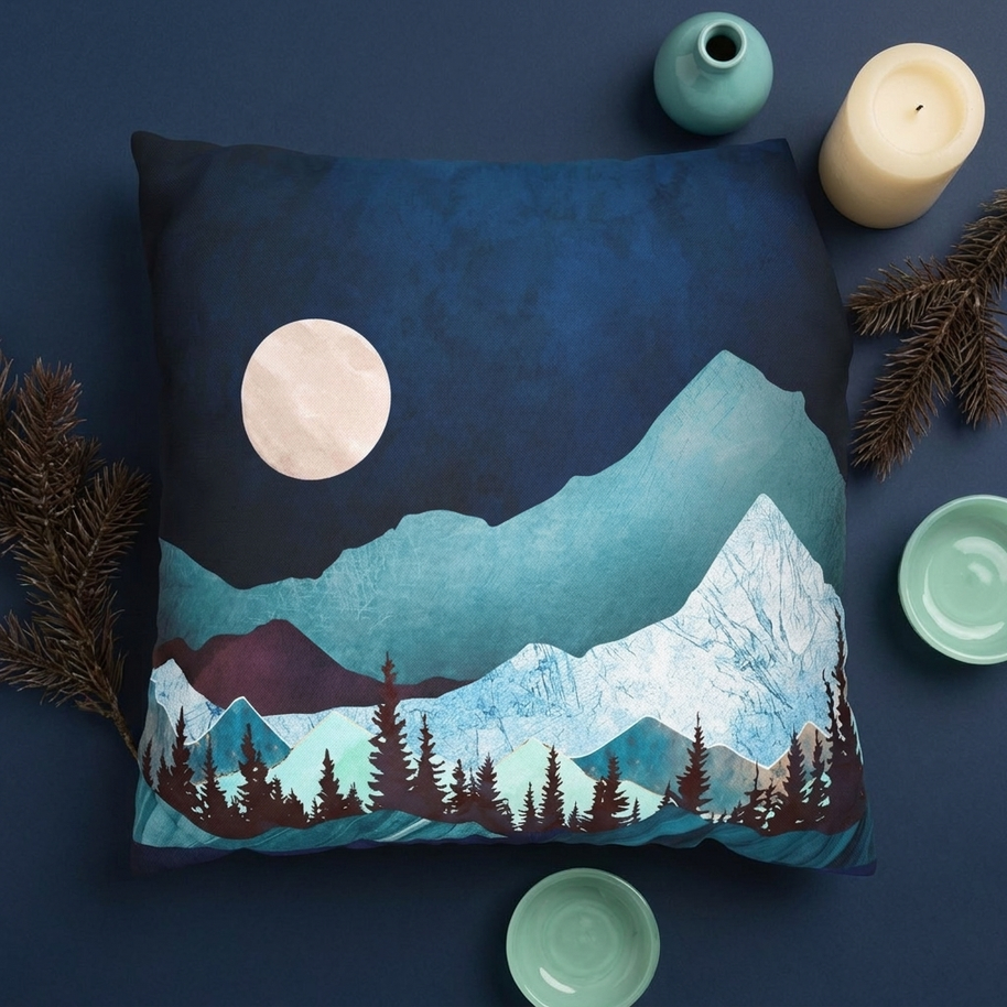 Moon Bay - Decorative Pillow Cover