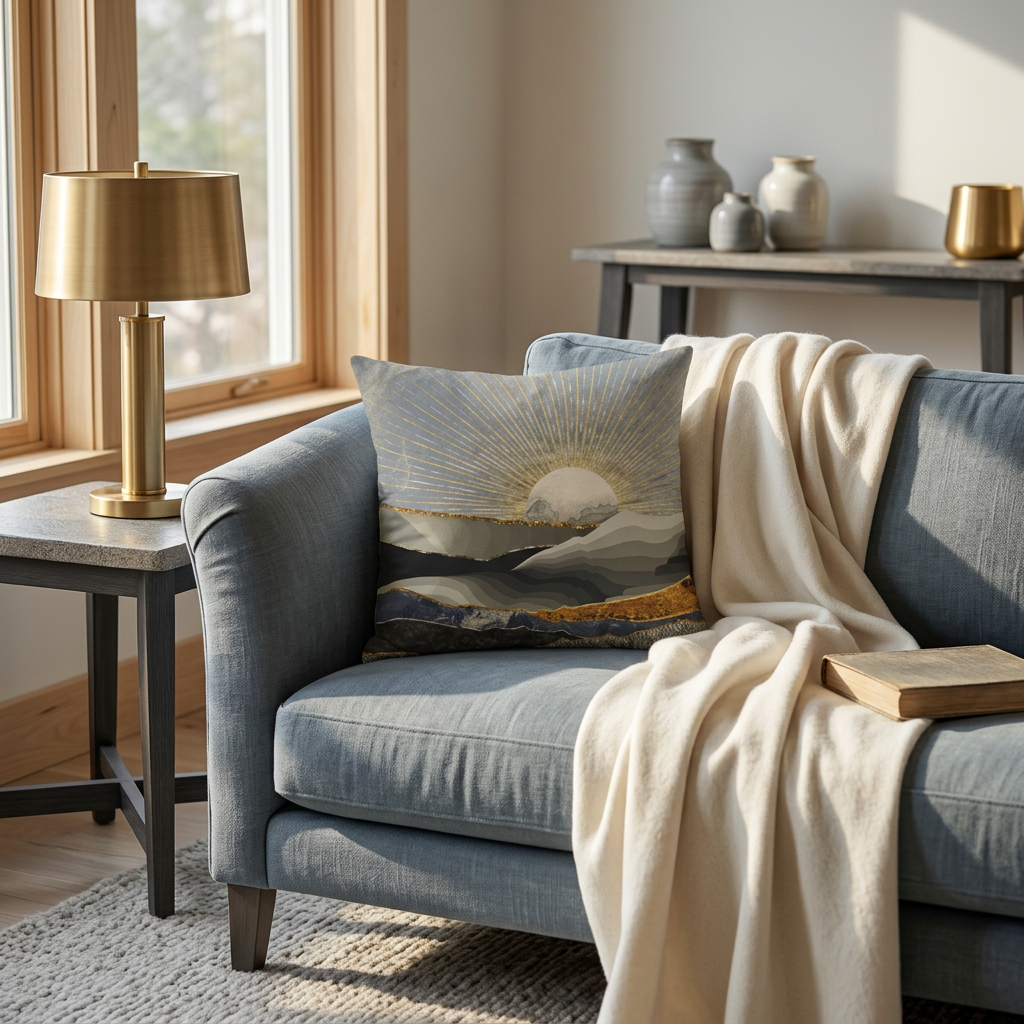 Morning Sun - Decorative Pillow Cover