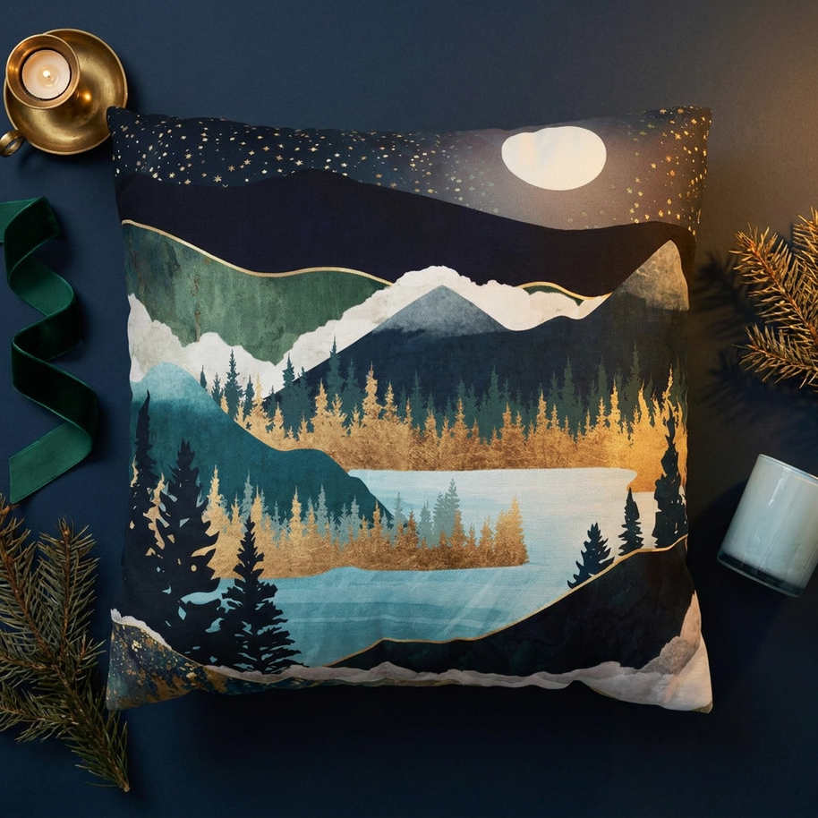 Star Lake - Decorative Pillow Cover