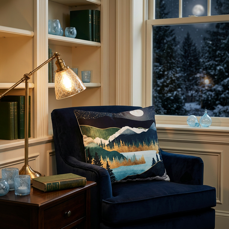 Star Lake - Decorative Pillow Cover