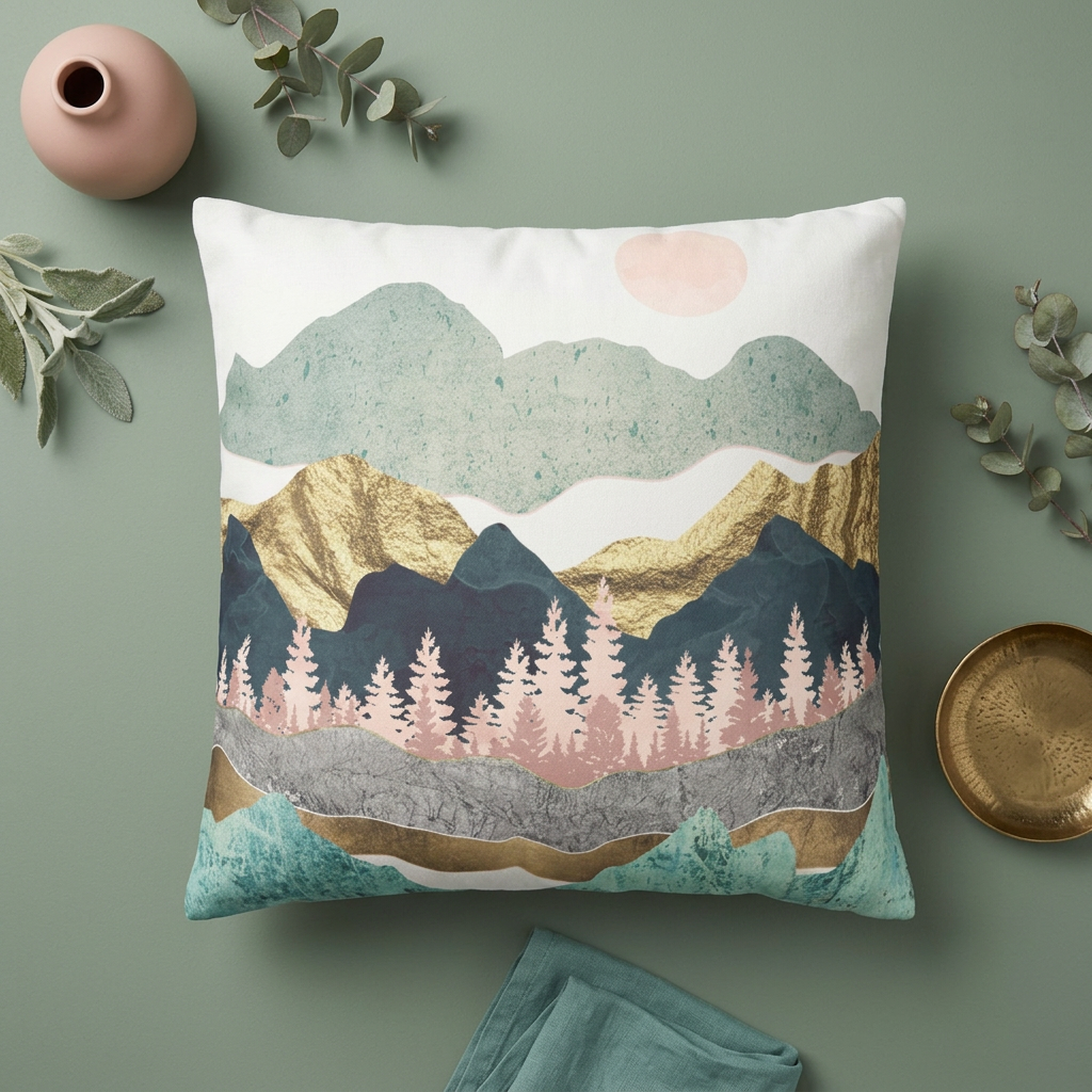 Summer Vista - Decorative Pillow Cover