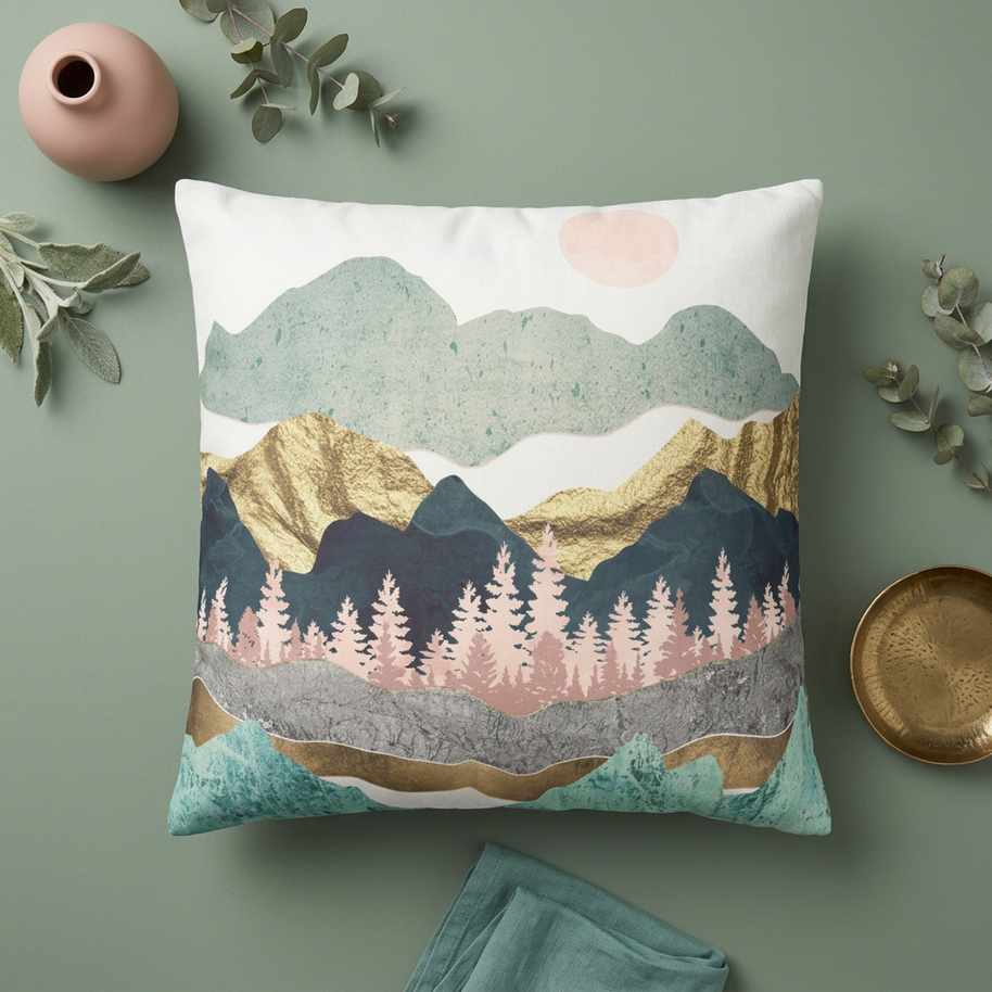 Summer Vista - Decorative Pillow Cover
