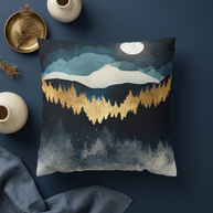 Indigo Night - Decorative Pillow Cover