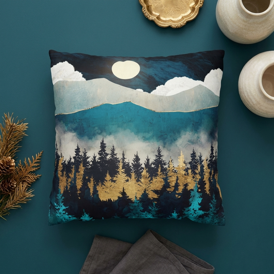 Evening Mist - Decorative Pillow Cover