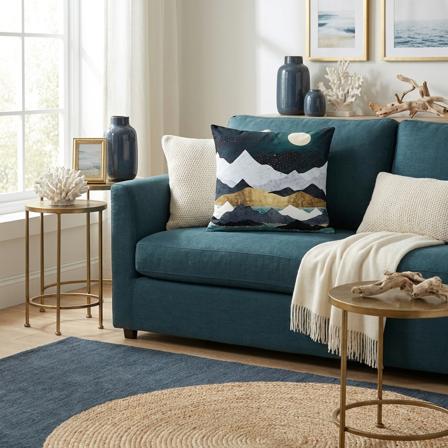 Ocean Stars - Decorative Pillow Cover