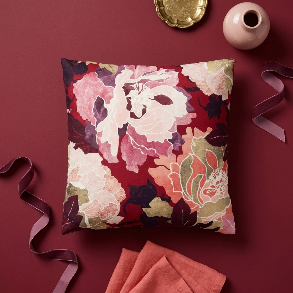Bold Botanical II - Decorative Pillow Cover