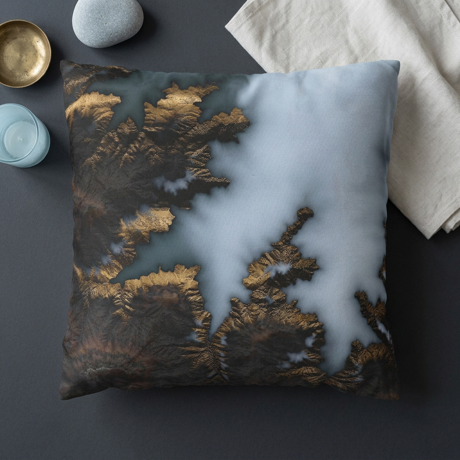 GeoScape 3 - Decorative Pillow Cover