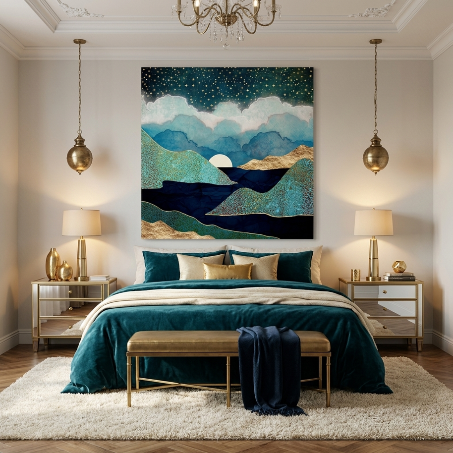 Ocean Clouds Matte Canvas, Stretched, No Frame