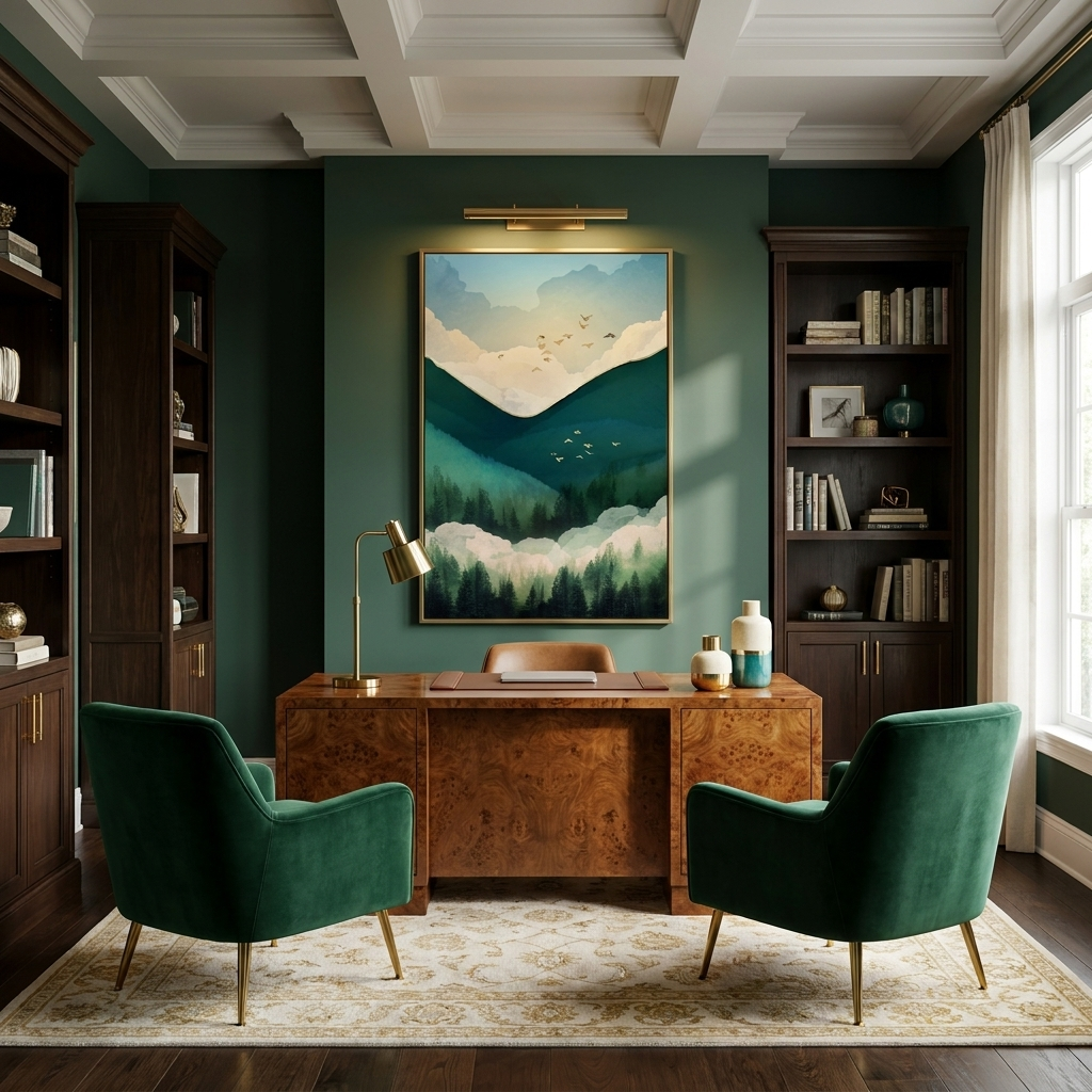 Emerald Hills - Poster Print - No Frame