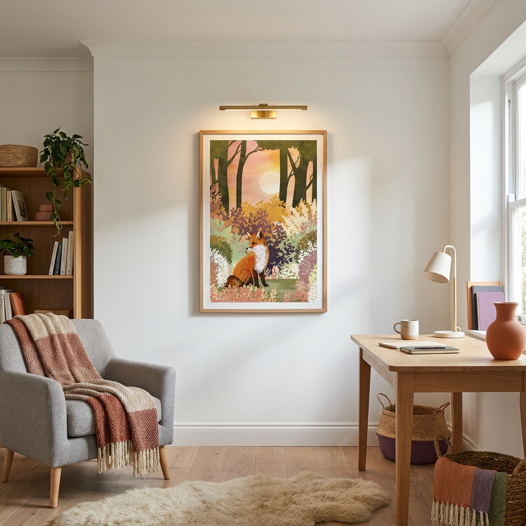 Spring Fox - Poster Print - No Frame