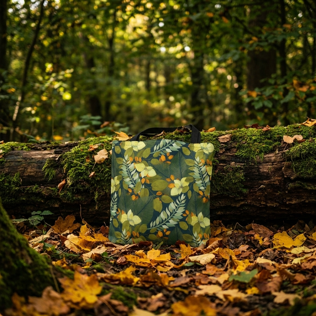Autumn Leaves Botanical - Tote Bag