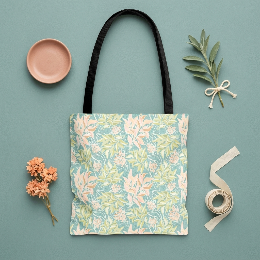 Pastel Botanical - Tote Bag