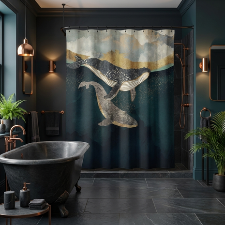 Bond II - Shower Curtain