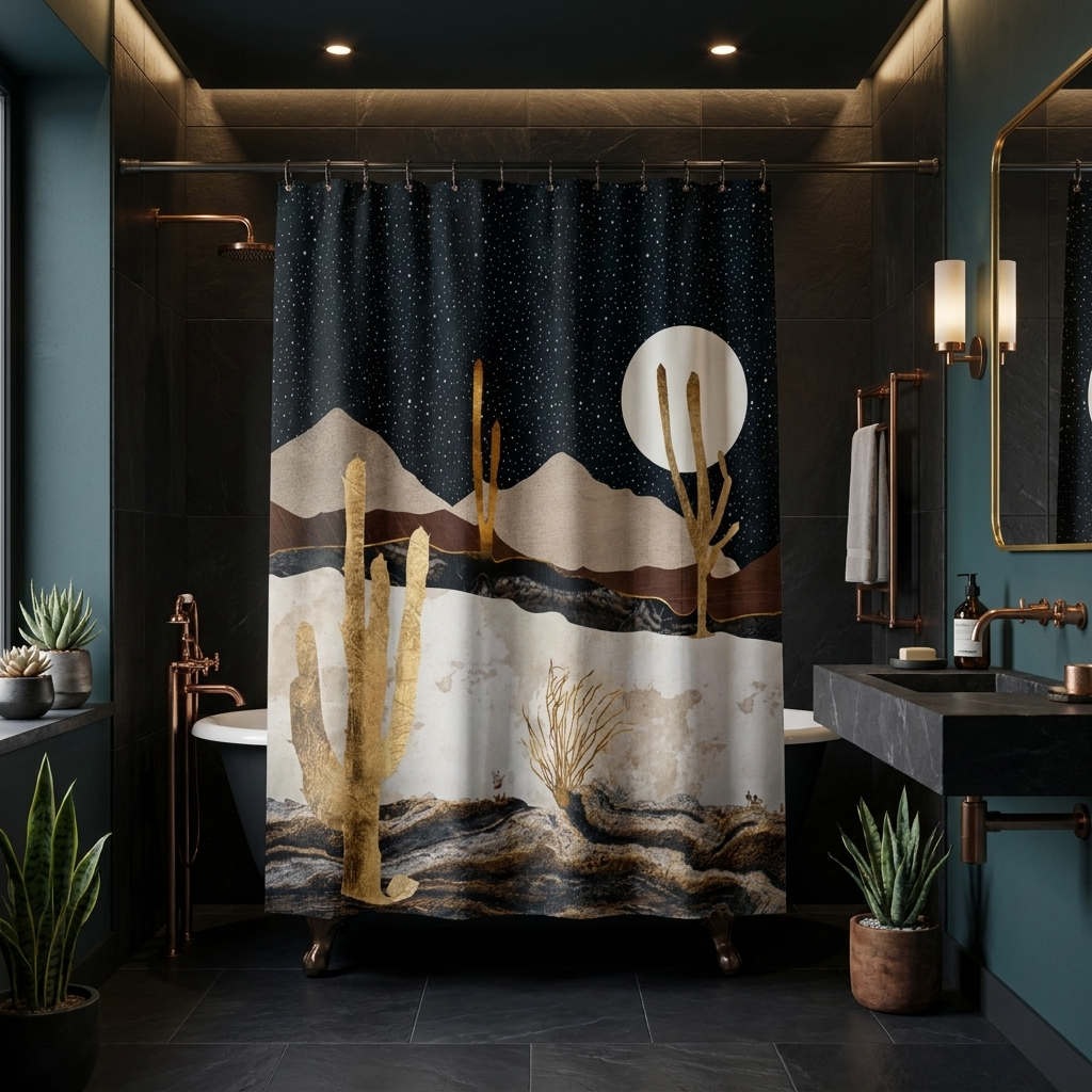 Desert View - Shower Curtain