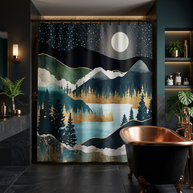 Star Lake - Shower Curtain